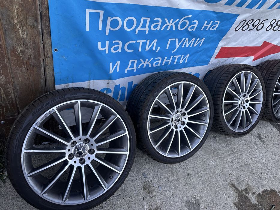 20 5х112 джанти с гуми спорт пакето амг мерцедес