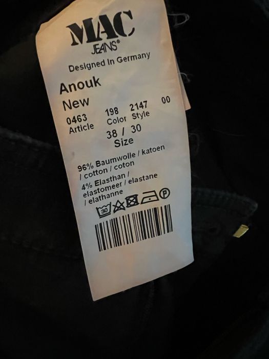 Pantaloni MAC Jeans Anouk New negri