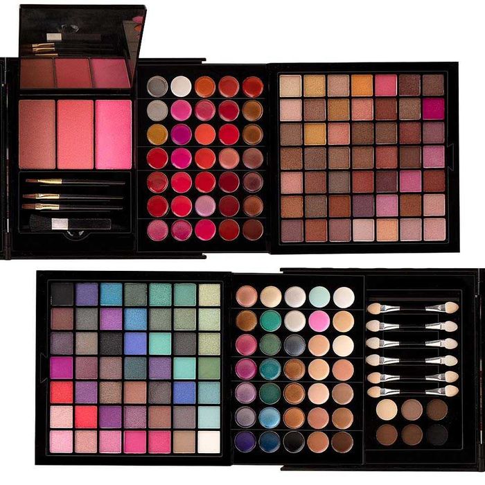 Trusa Machiaj Multifunctionala 177 culori Miss Rose Mix & Go