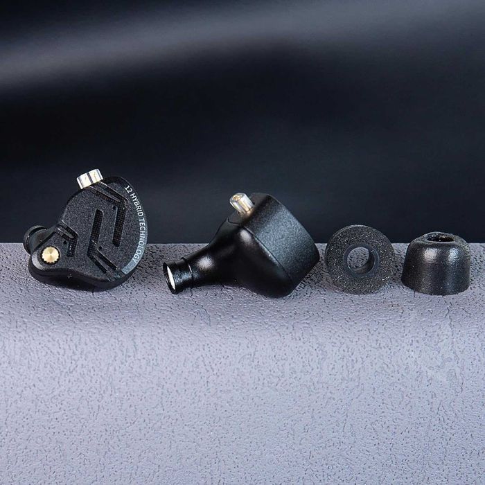 Геймърски Hi-Fi слушалки KZ ZS12 PRO X (12 Драйвера) с Микрофон