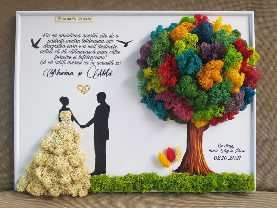 Tablouri licheni NAȘI , MIRI , BUNICI , MAMA , PRIETENE