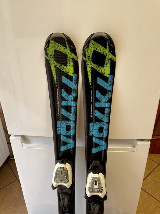 Schiuri copii 110 cm volkl cu clapari set copii