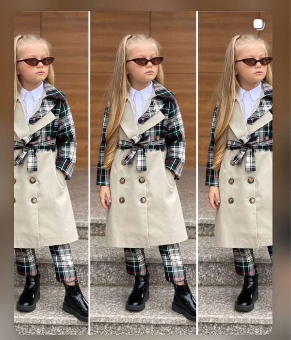 Тренч Тройка Девчачая