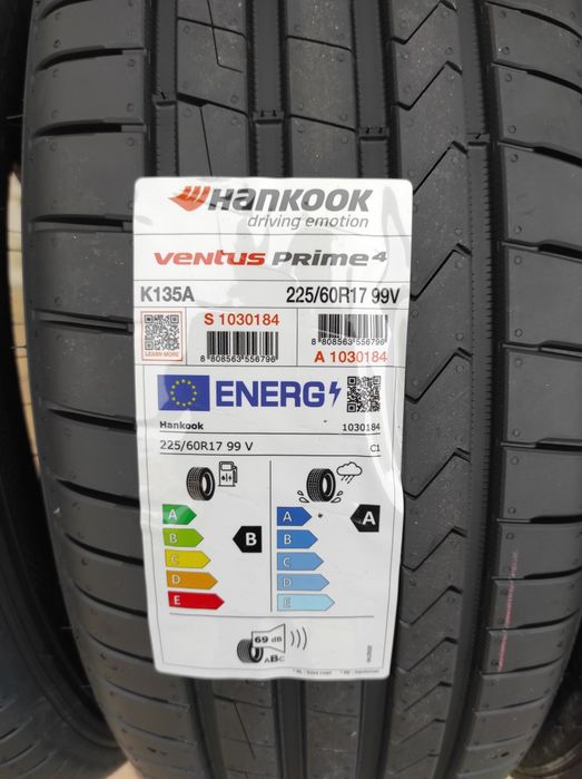Нови гуми 225/60/17 Hankook Ventus Prime 4