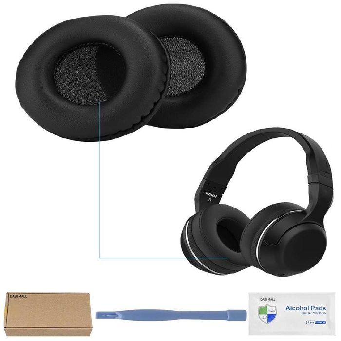 Set 2 bureti pentru casti Skullcandy Hesh 2.0 Wired/Wireless, Over-Ear