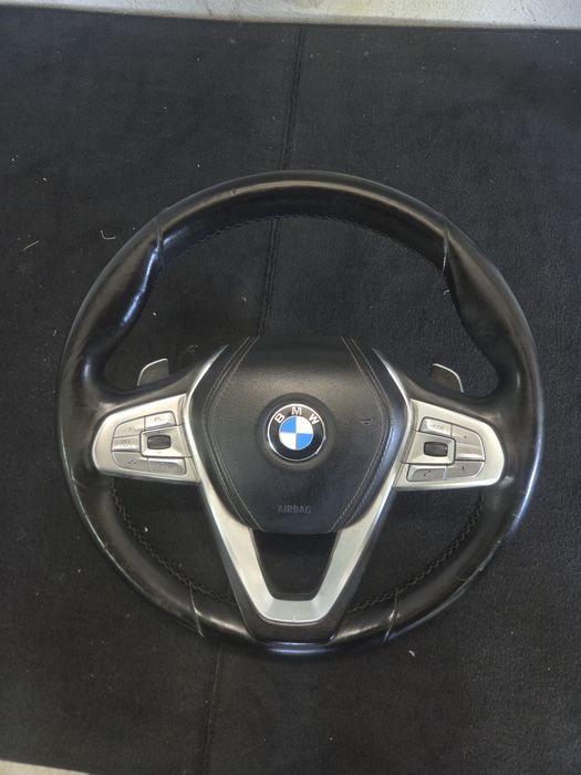 Volan + Airbag BMW Seria 5 6 7 G30 G31 G32 G11 G12, Incalzire / Padele