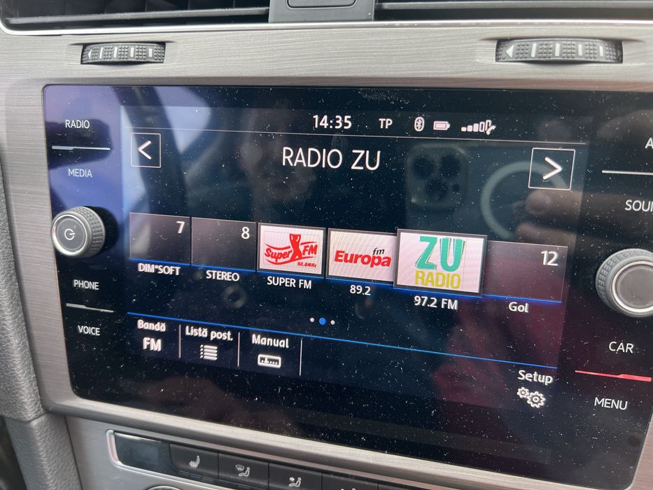 Vand display vw golf 7 mib 2 mib3