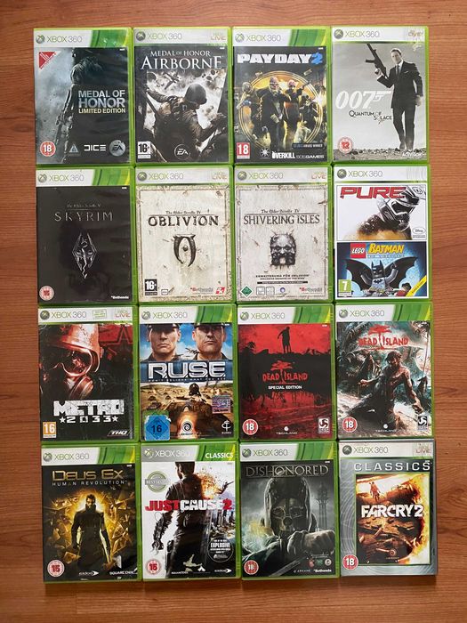 Xbox 360 игри – Skyrim, Oblivion, Dishonored, Payday 2 и още | 7€ / брой