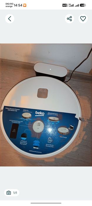 Vând aspirator robot