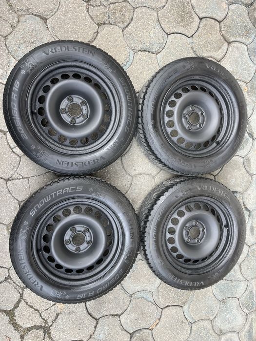 Jante 5x112mm anvelope iarna 205/60 R16, Audi A4 B8, B9, A6, Mercedes!