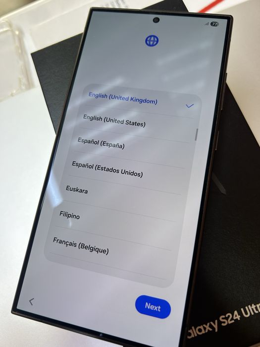 Samsung S24 Ultra Black Titanium като нов !