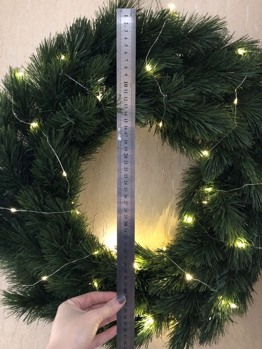 Хвойный венок 60см