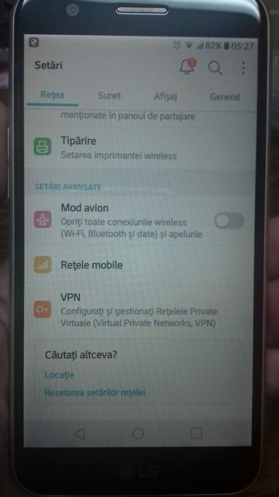 Lg k 10 in stare foarte buna