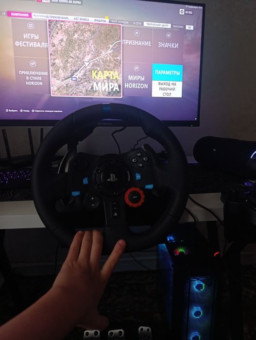 Продам срочно руль логитечь g29