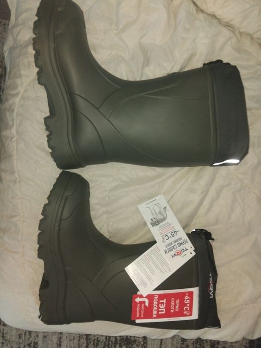 Продам сапоги на рыбалку зимние