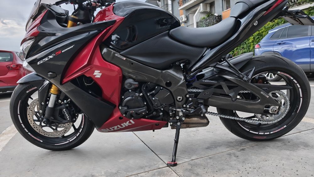 Suzuki GSX-S 1000 F AL8 anvelope/rev furca/rev ulei/placute TOTUL NOU