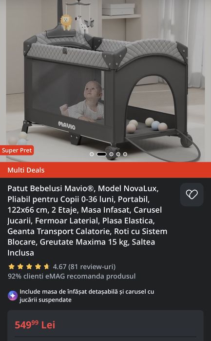 Patut bebelusi Mavio