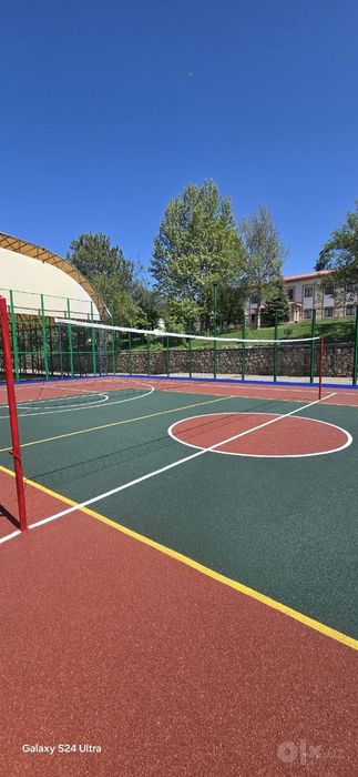 Rezina qoplama — bolalar va sport maydonchalari uchun