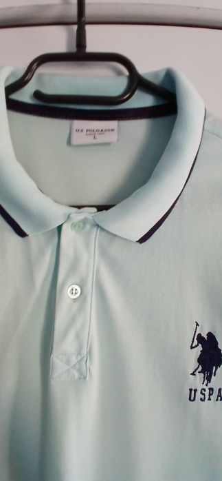 Tricou Polo USPA marimea L, original