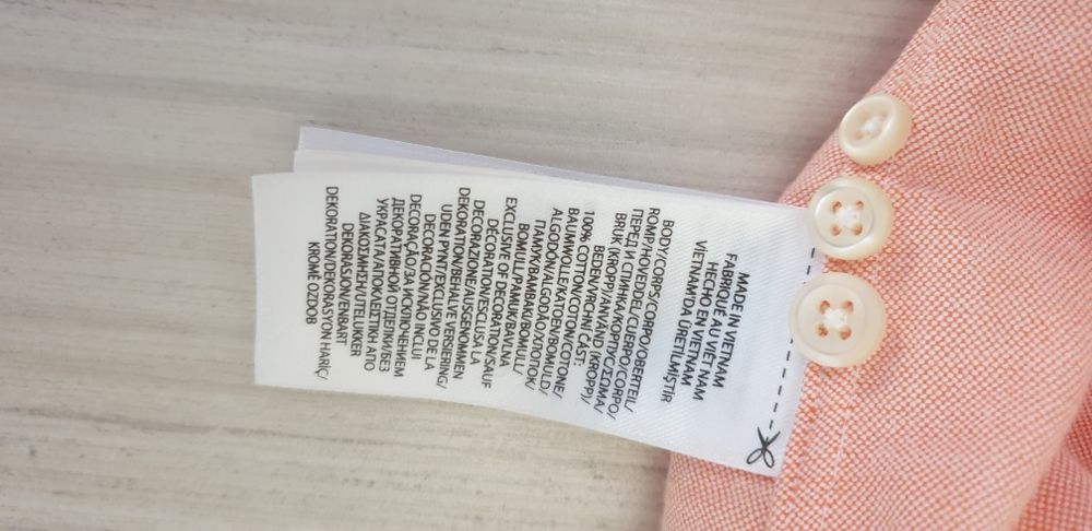 POLO Ralph Lauren Pique Cotton Slim Fit / M НОВО! ОРИГИНАЛ! Мъжка Риза