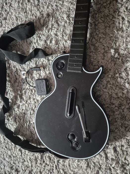 controller PlayStation 3 ps3 ps 3 Chitara guitar , model Les Paul, Red