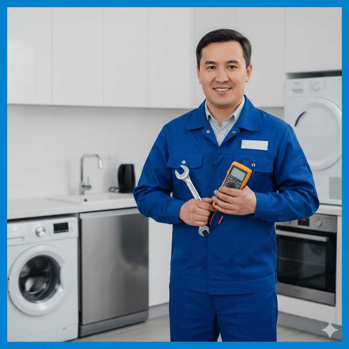 Ремонт стиральных машин Астана, ремонт сушильных и посудомоечных