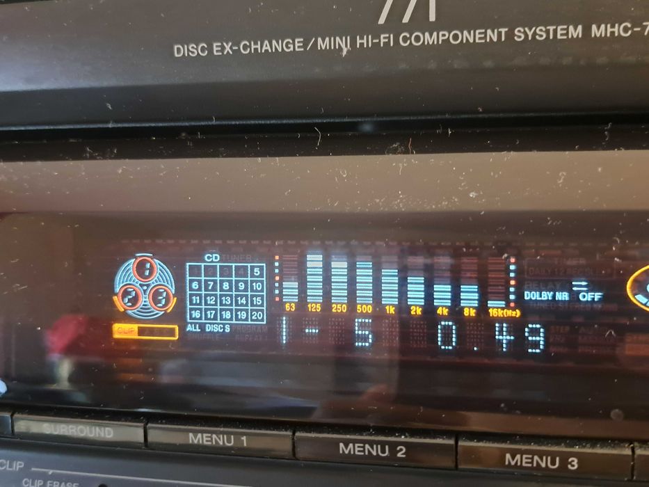 Sistem audio Sony MHC-771 + boxe Schneider
