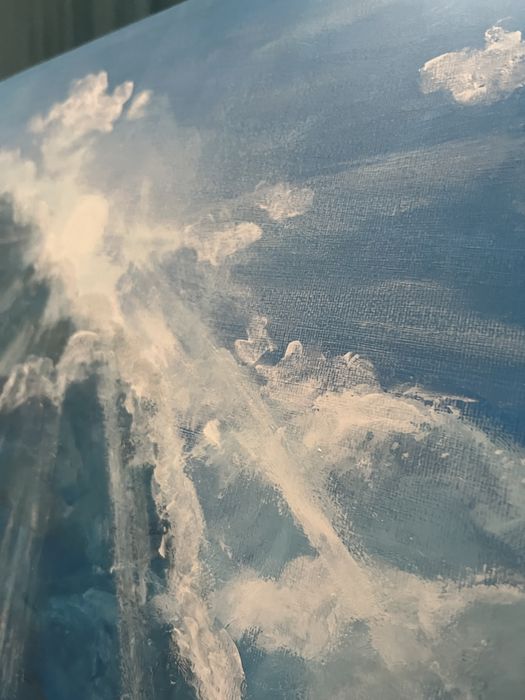 Картина с красками