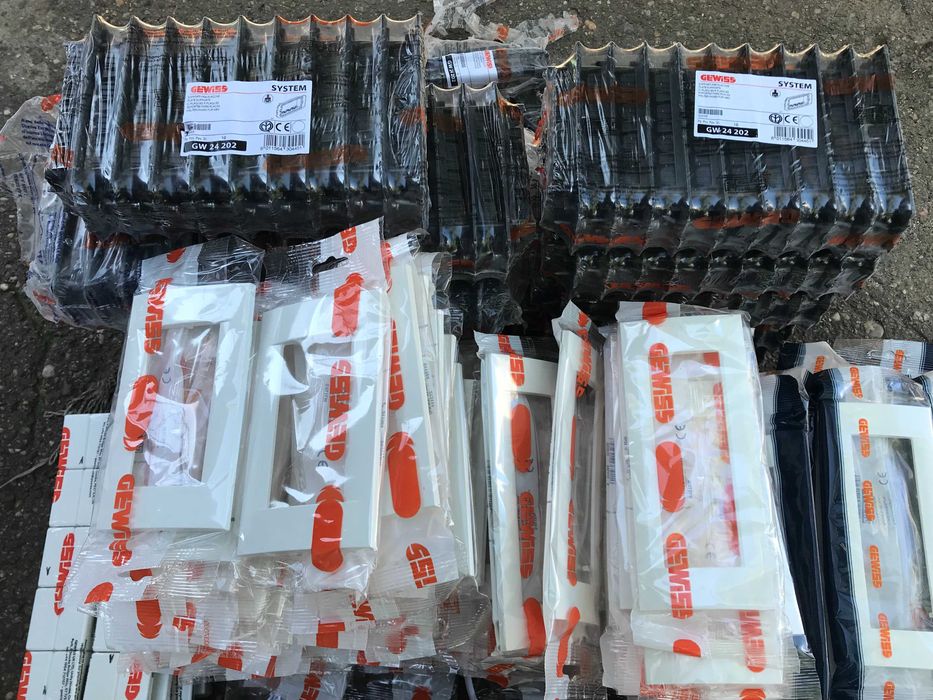 materiale electrice  gewiss rame 4 6 module întrerupătoare panasonic