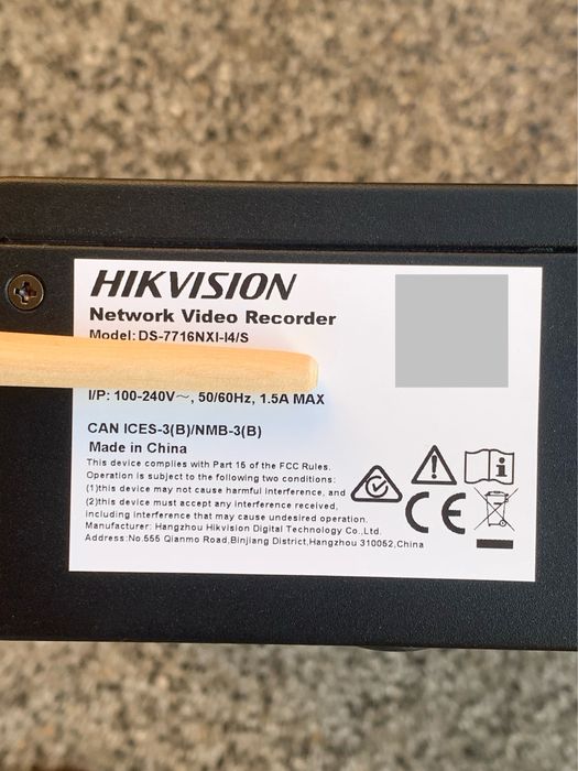 Hikvision NVR DS-7716NXI-I4/S