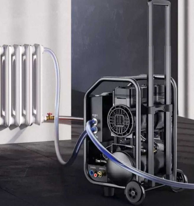 Промывка батарея, отопление