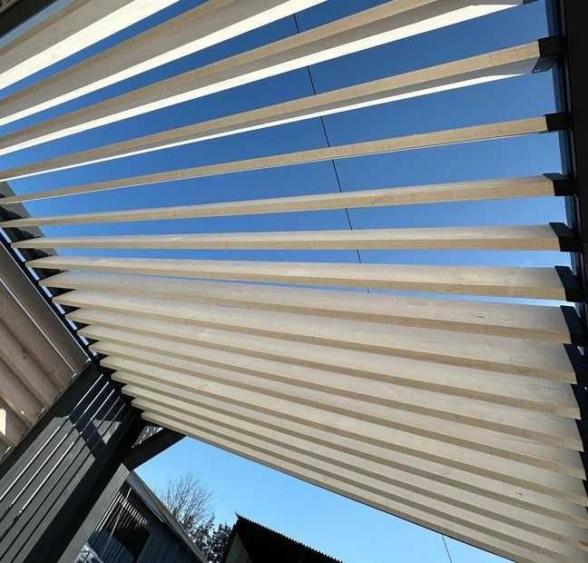Жалюзи, ламелно, за тераса, ограда, балкон и прегради 120×60