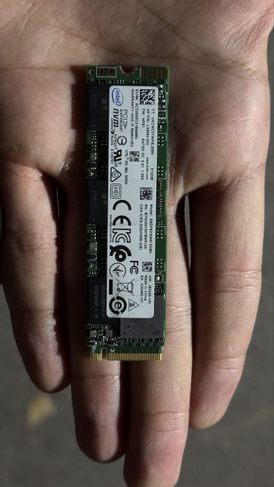SSD 512gb от Asus Tuf gaming rtx 3060
