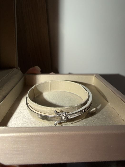 Cartier Love pave diamond