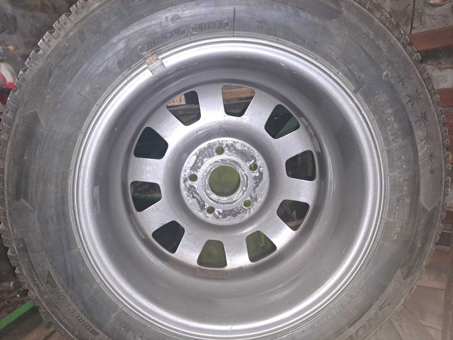 Зимни гуми с джанти  5 х 112 / 15