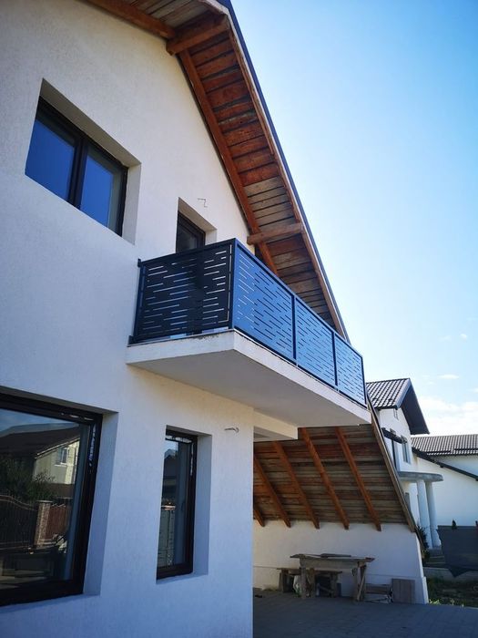 Balustrade balcoane scări din fier forjat și tabllă debitata