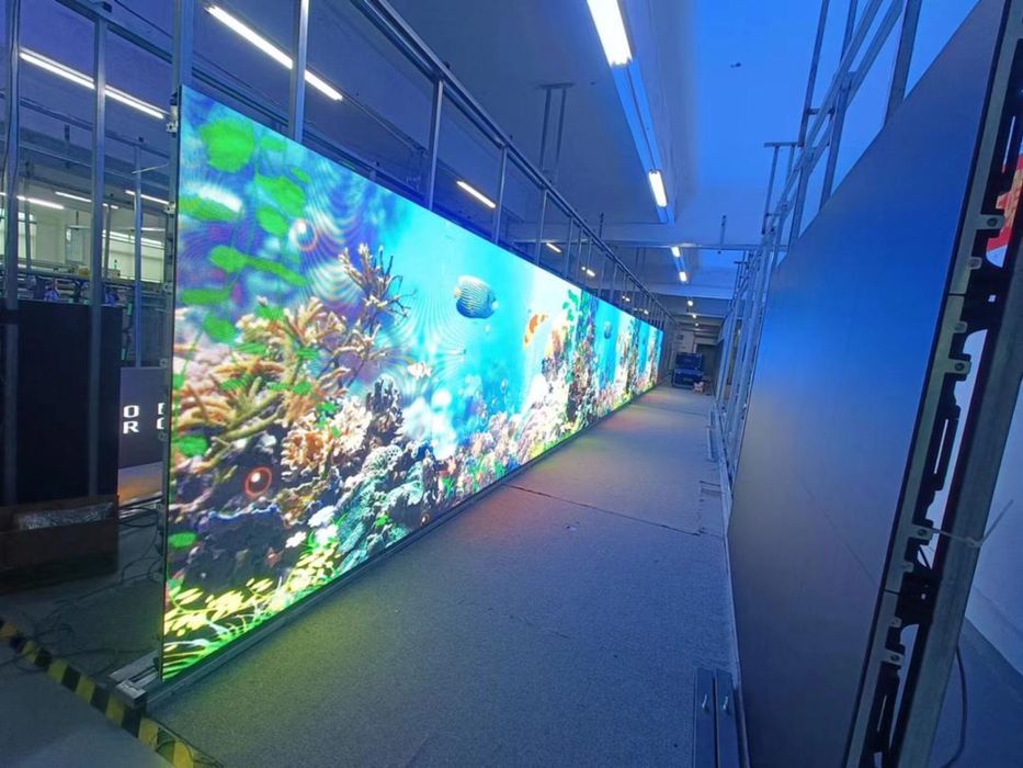 Ecran LED exterior informare