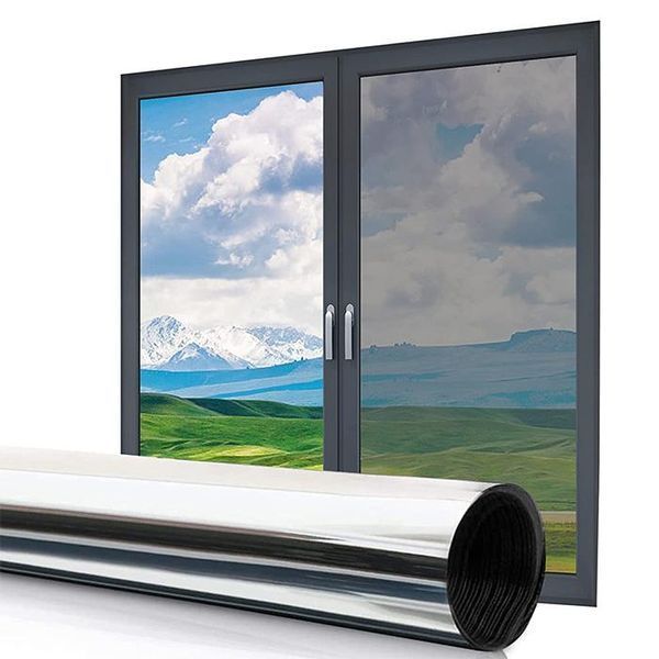 Огледално фолио за стъклa Silver 75х300см.