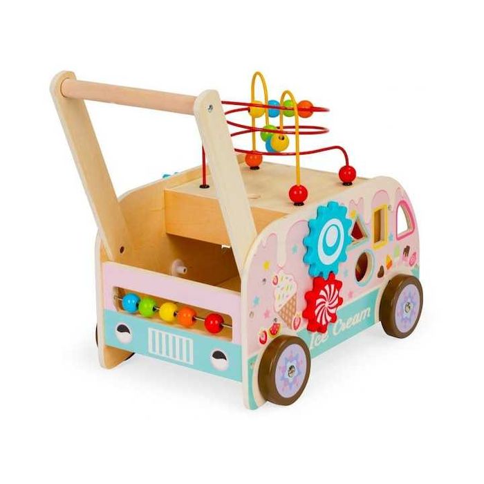 Дървена образователна проходилка