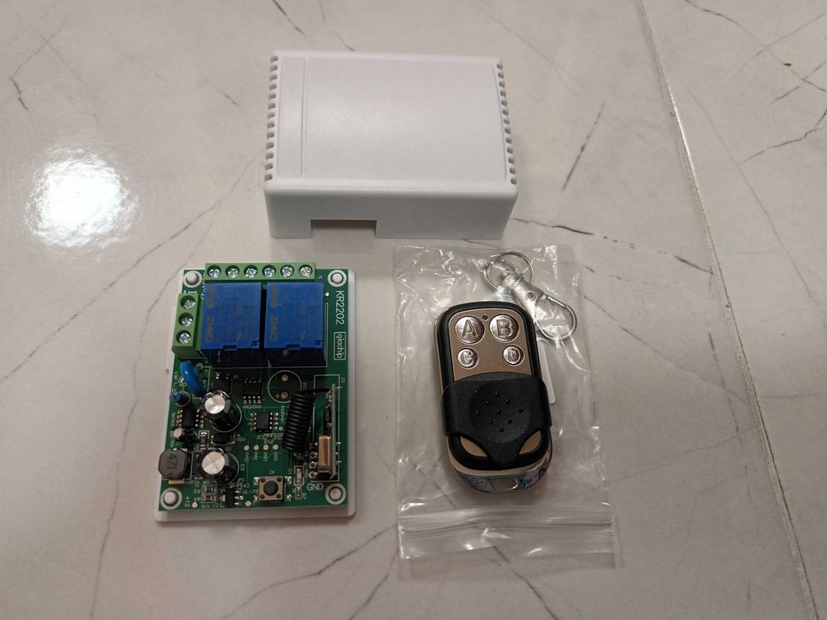 Двуканално реле 12V - 220V + дистанционно управление, модул