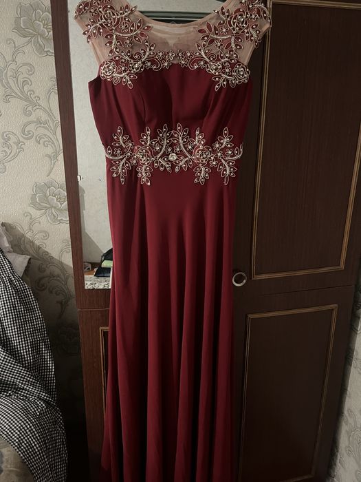 нежное вечернее платье