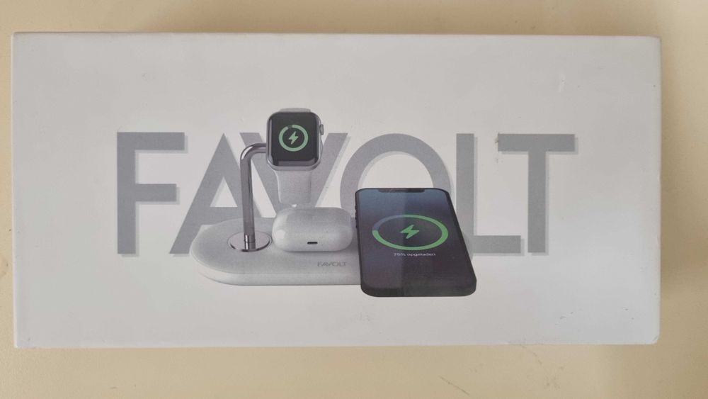 Favolt PowerBase Pro безжично зарядно - станция 3в1