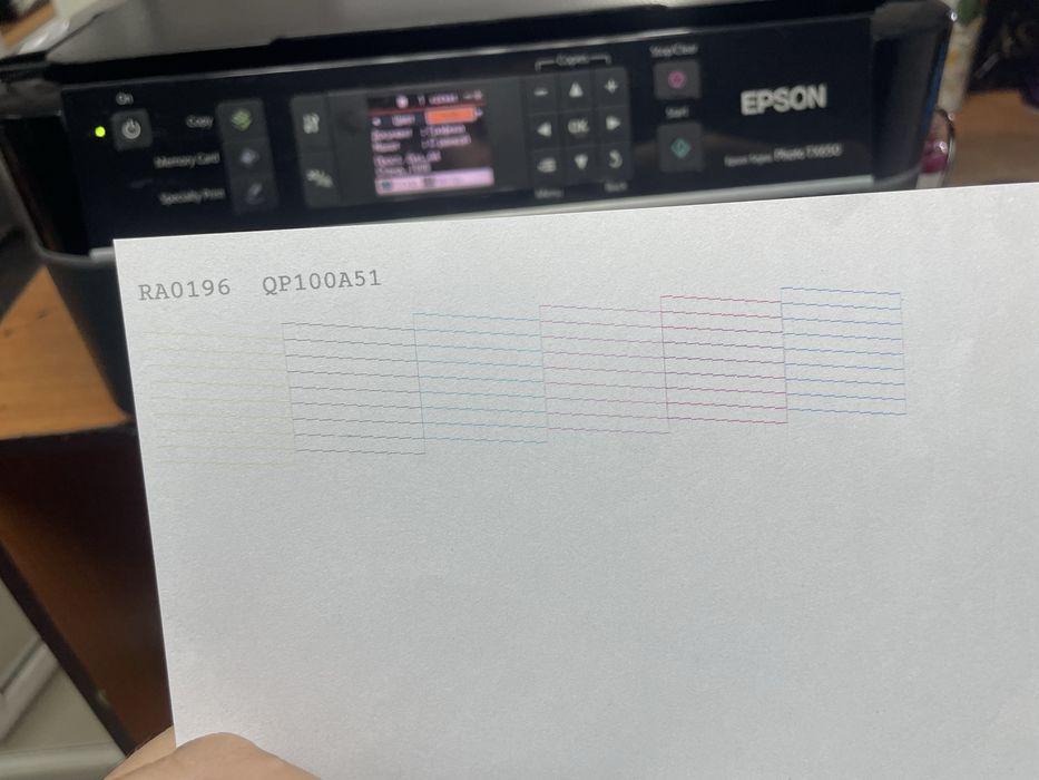 Продается принтер Epson Tx650 6 цветов