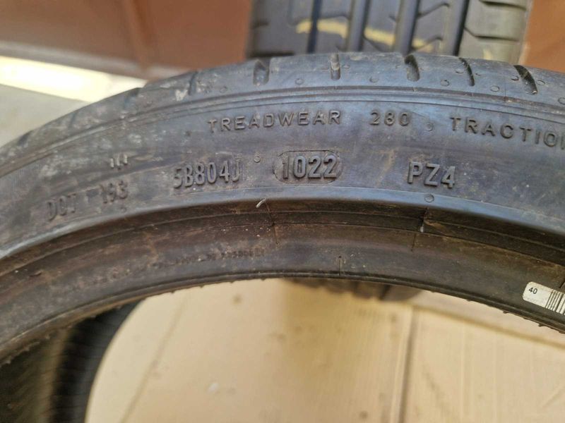2 Pirelli R18 215/40
летни гуми
DOT1022