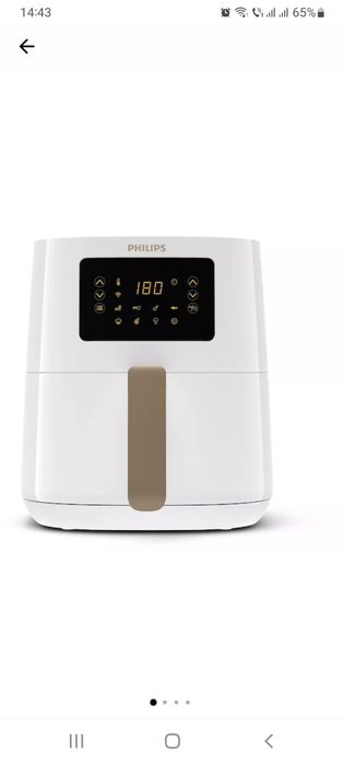 Friteuză cu aer cald Philips Airfryer HD9255/30,Alb