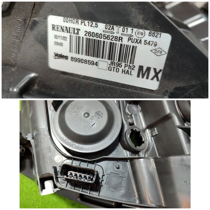 FAR STANGA HALOGEN RENAULT SCENIC 3 / GRAND SCENIC 3 COD OEM 260605628R / 89908594 2012 – 2016 (4H2)