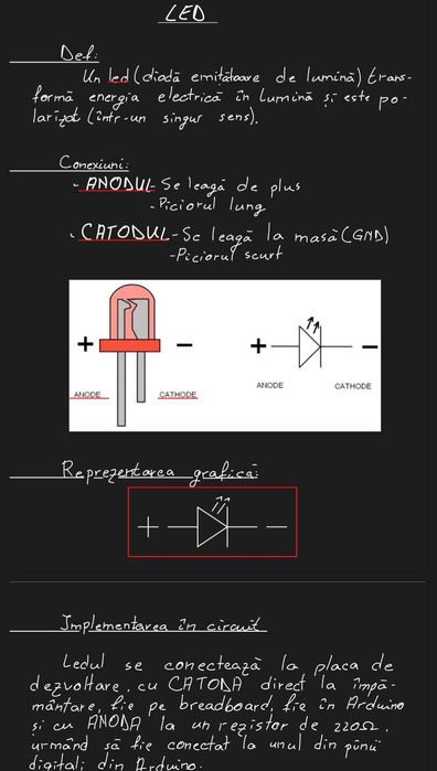 Ajut la proiecte Arduino + explicații