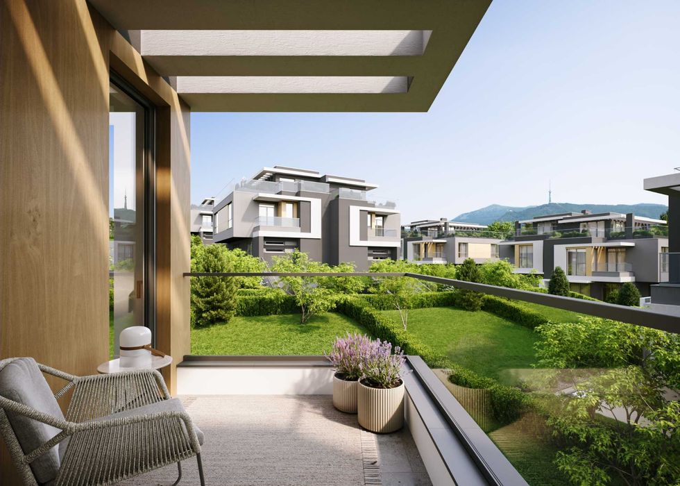 къща Горна баня, РЗП340м2 двор 260м2 затв. к-с , 557 700Е с вкл.ДДС