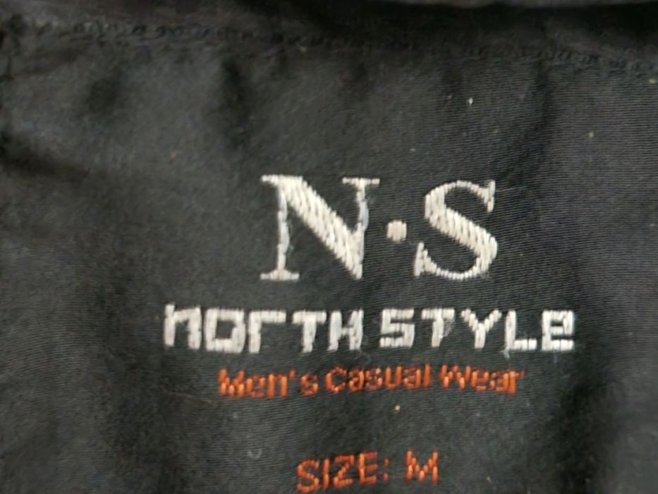 Куртка осенняя серая North style