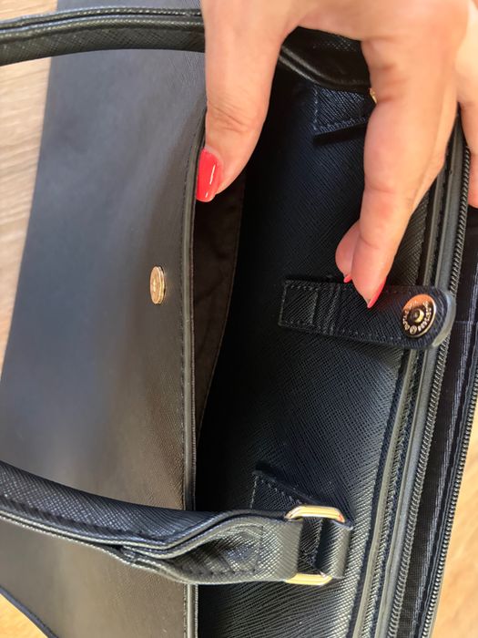 Geanta birou dama neagra